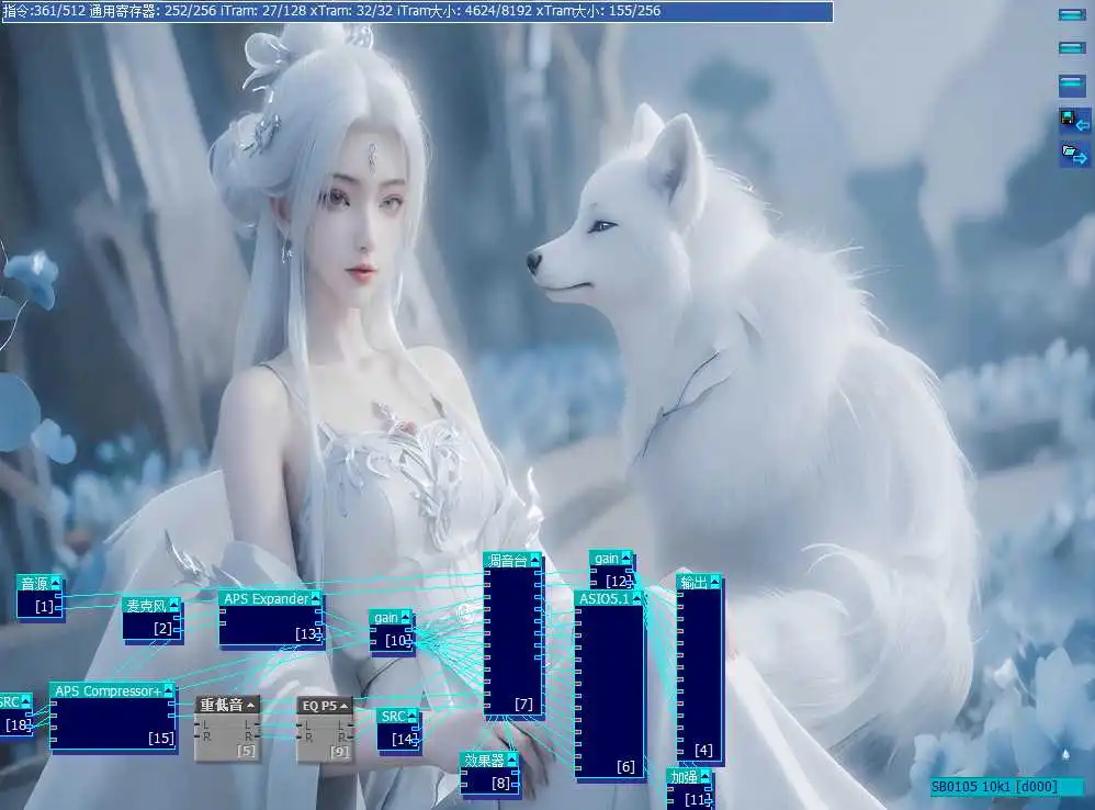 美女白狐